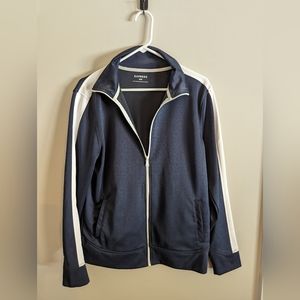 Blue zippered jacket by Express - medium - mens